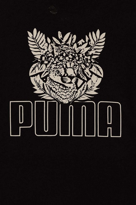 Băieți Puma tricou de bumbac pentru copii ESS+ TROPICAT Tee 681822 negru