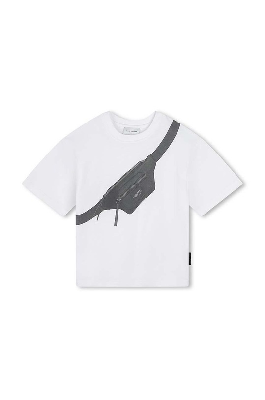 Dětské bavlněné tričko Marc Jacobs kulatý bílá W60256.102.108