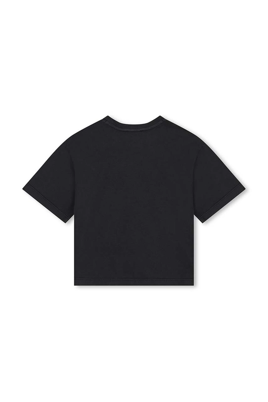 Marc Jacobs t-shirt bawełniany dziecięcy W60305.156 czarny AW24