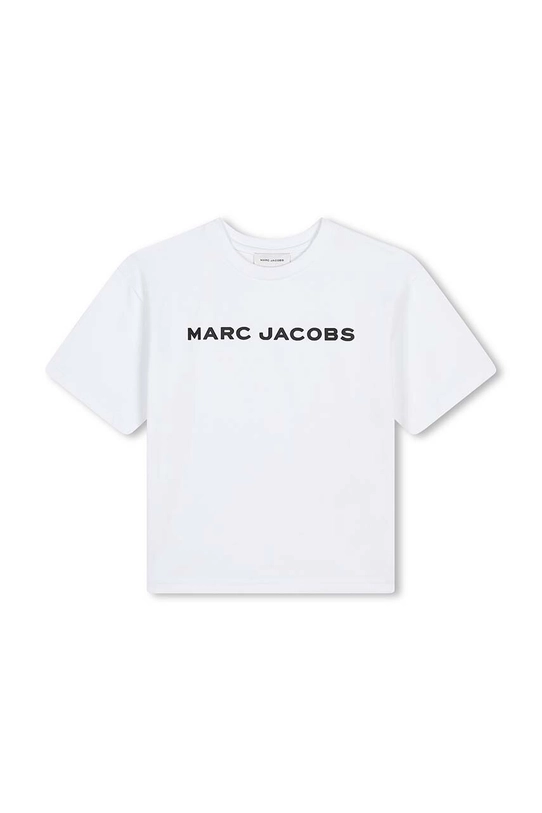 Детская хлопковая футболка Marc Jacobs хлопок белый W60317.156