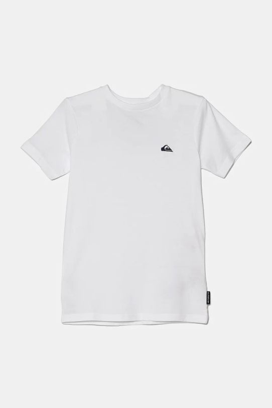 Quiksilver t-shirt bawełniany dziecięcy BASIC SS TEE bawełna biały EQBZT04746