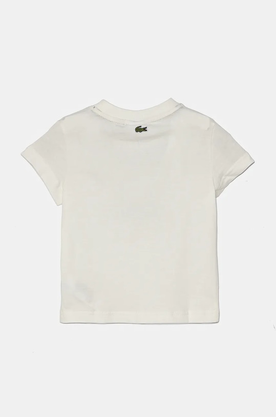 Detské bavlnené tričko Lacoste TJ3003 biela AW24