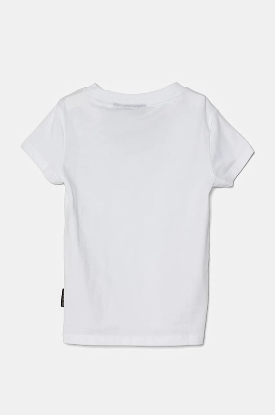 Dětské bavlněné tričko Napapijri SALIS SS 2 NP0A4GEH0021.98.128 bílá AW24