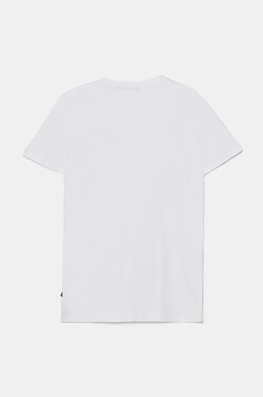 Dětské bavlněné tričko Napapijri SALIS SS 2 NP0A4GEH0021.168.172 bílá AW24