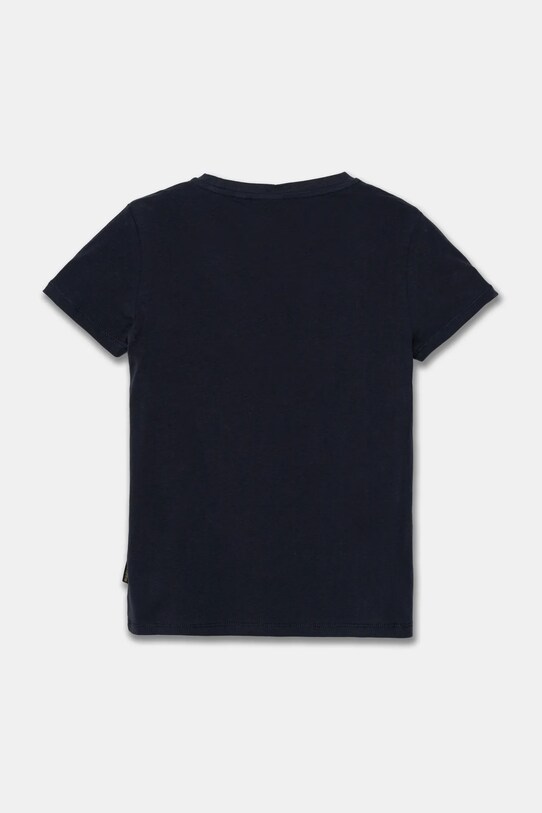 Napapijri tricou de bumbac pentru copii SALIS SS 2 NP0A4GEH1761.134.164 bleumarin AW24