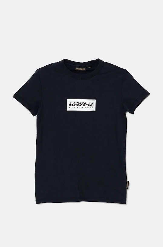 Detské bavlnené tričko Napapijri S-CHAMOIS SS bavlna tmavomodrá NP0A4HYL1761.134.164