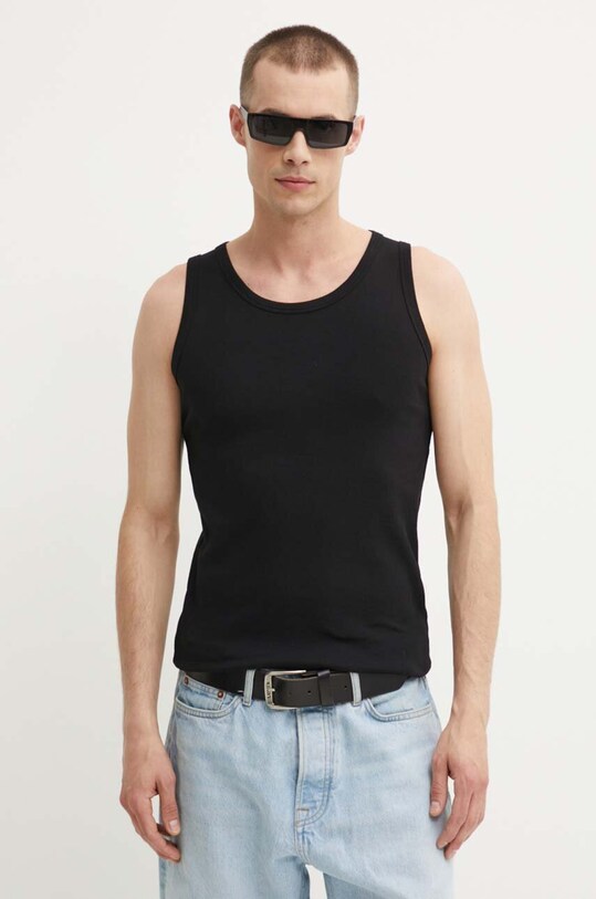 Футболка Samsoe Samsoe SALARS slim чорний M24200035