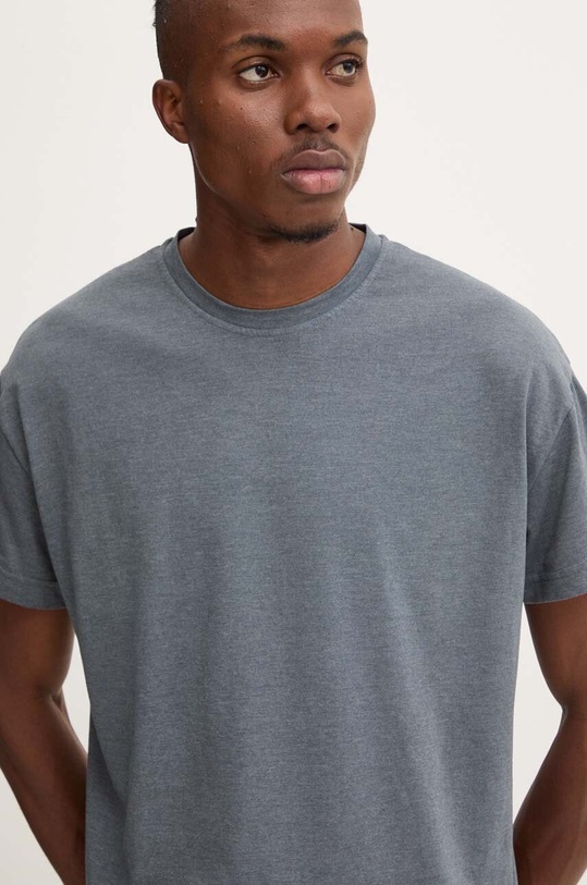 Samsoe Samsoe tricou SACHARLES M24200031 gri AW24