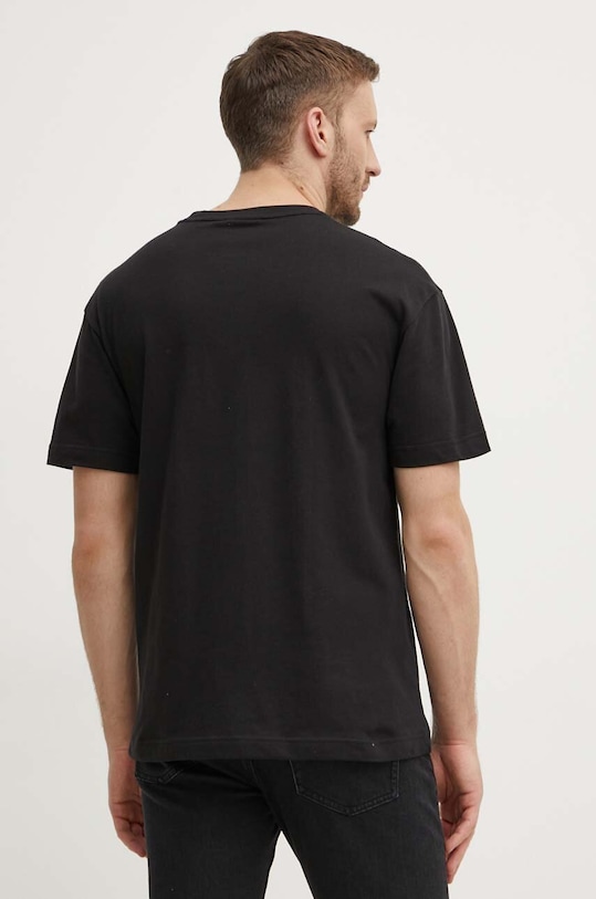 Ρούχα Βαμβακερό μπλουζάκι Calvin Klein K10K113102 μαύρο