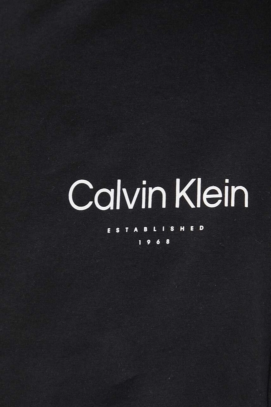 Calvin Klein t-shirt bawełniany K10K113102 czarny