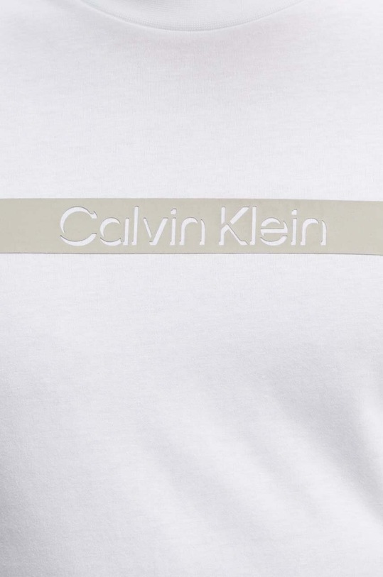 Bavlněné tričko Calvin Klein K10K113110 bílá