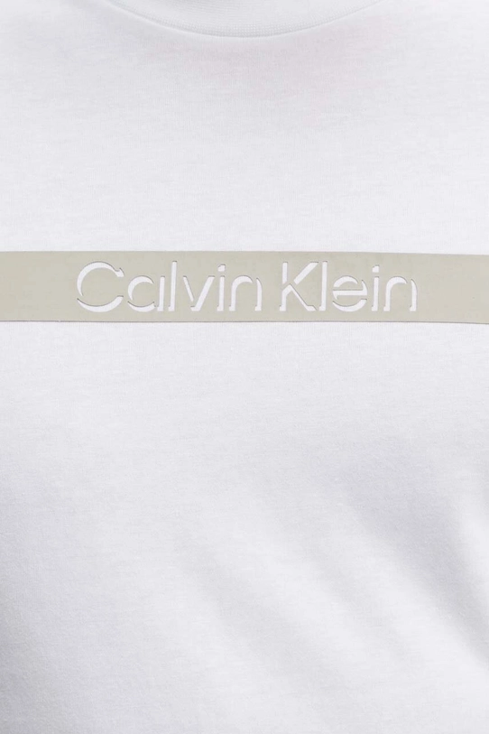 Calvin Klein t-shirt bawełniany K10K113110 biały