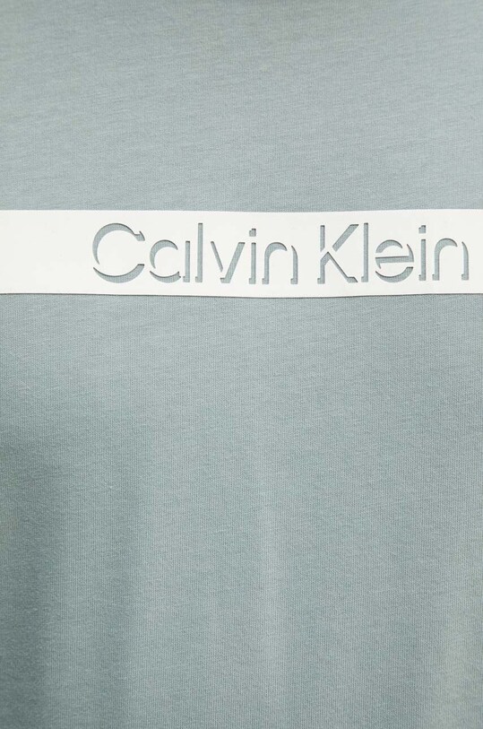 Хлопковая футболка Calvin Klein K10K113110 серый