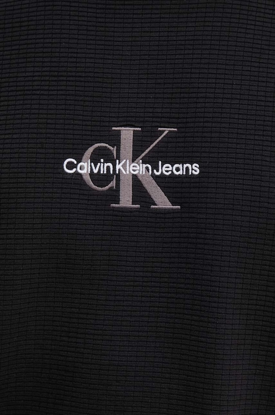 Bavlněné tričko Calvin Klein Jeans J30J325645 černá