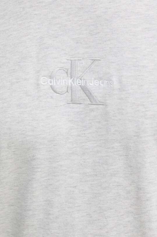 Bavlnené tričko Calvin Klein Jeans J30J325649 sivá