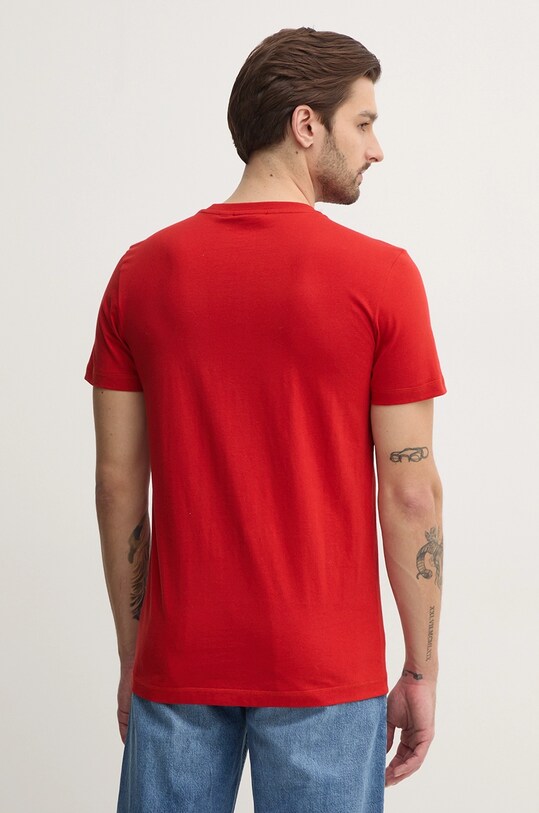 Îmbrăcăminte Calvin Klein Jeans tricou din bumbac J30J325649 rosu