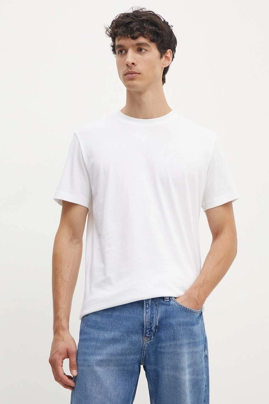 Одежда Хлопковая футболка Calvin Klein Jeans J30J325683 белый