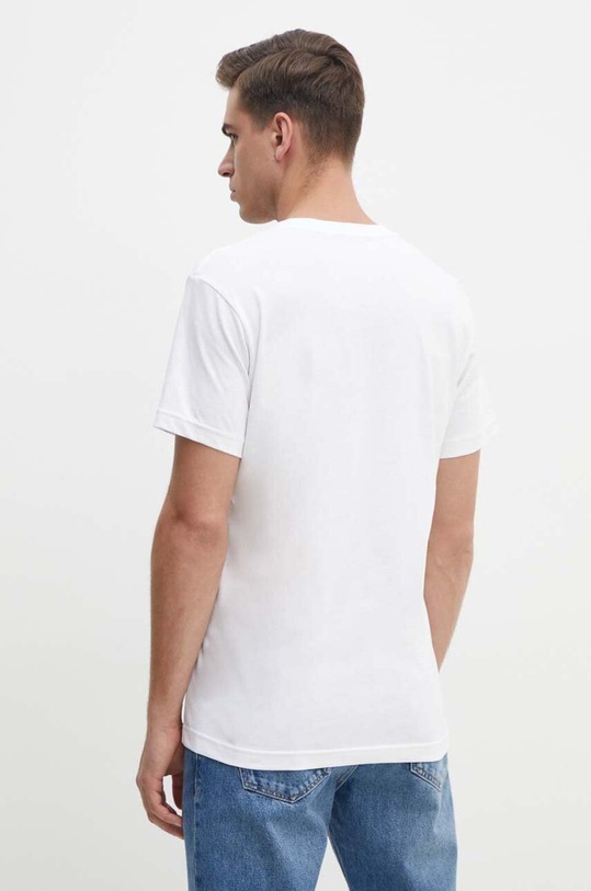 Oblečení Bavlněné tričko Calvin Klein Jeans J30J325687 bílá