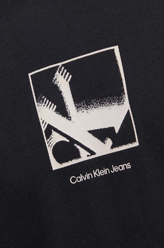 Calvin Klein Jeans t-shirt bawełniany J30J325687 czarny