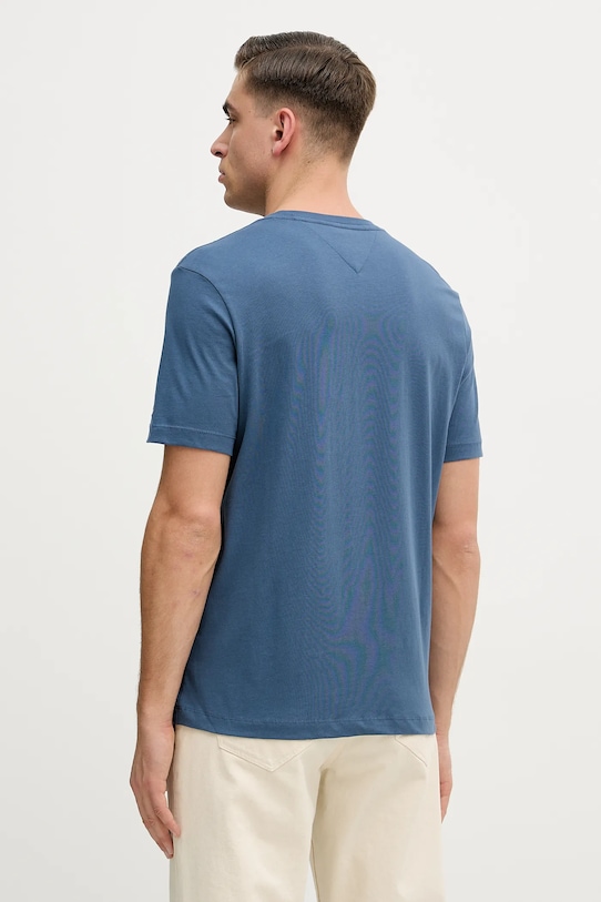 Odzież Tommy Hilfiger t-shirt bawełniany MW0MW33691 niebieski