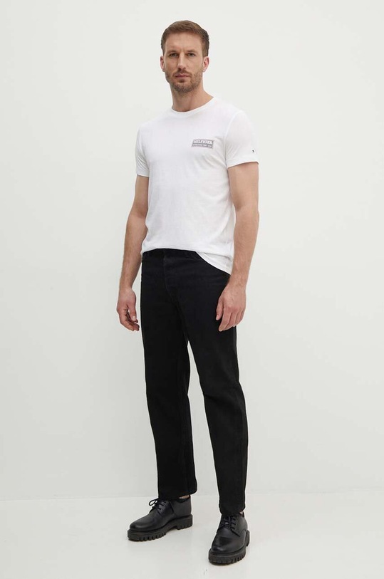 Одяг Бавовняна футболка Tommy Hilfiger MW0MW35465 білий