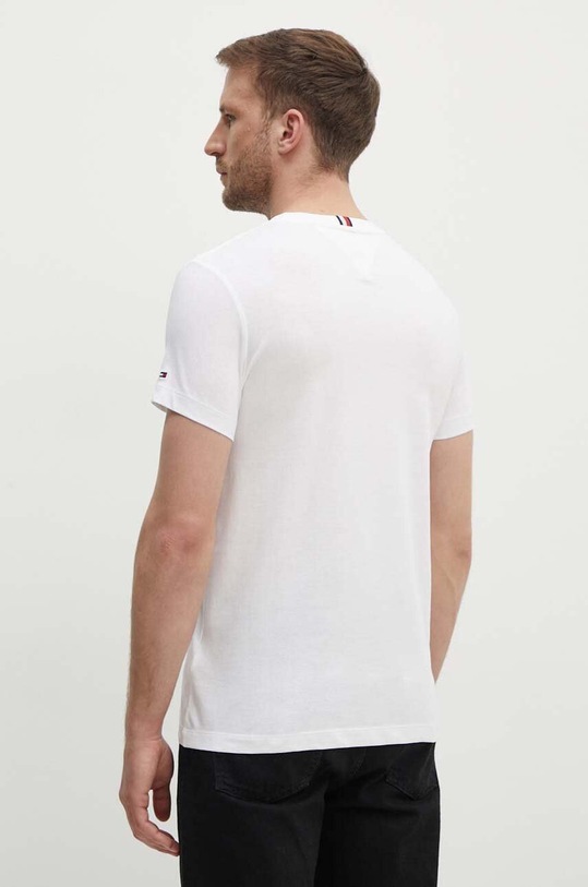 Бавовняна футболка Tommy Hilfiger білий MW0MW35465