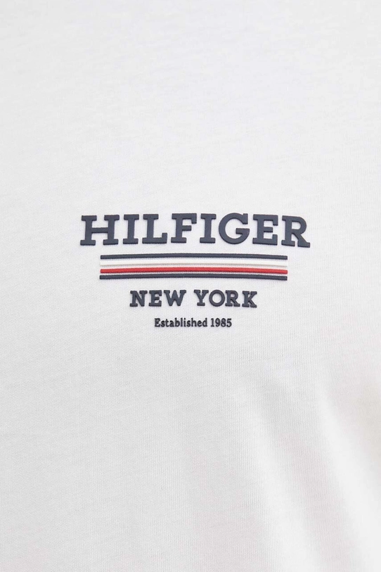 Tommy Hilfiger t-shirt bawełniany biały MW0MW36208