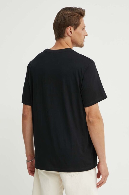 Одяг Бавовняна футболка Les Deux LDM101173 чорний