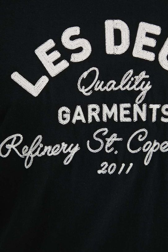 Бавовняна футболка Les Deux LDM101173 чорний