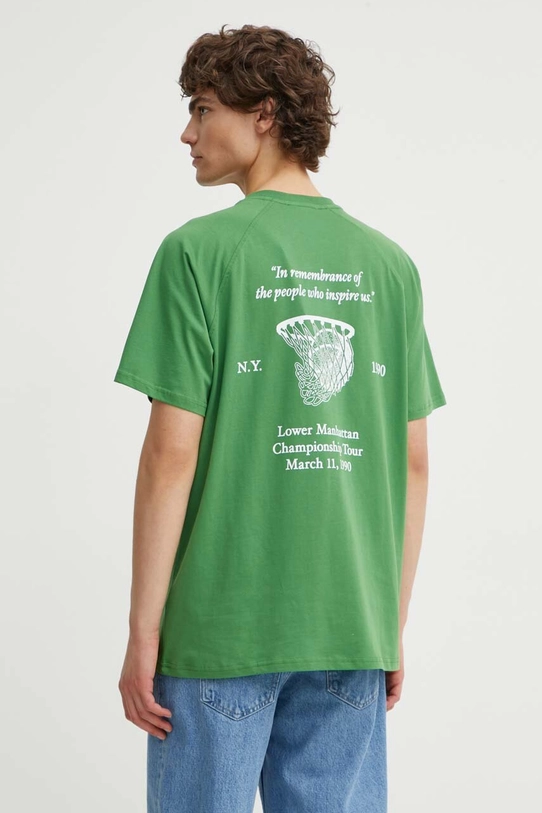 Les Deux tricou din bumbac LDM101182 verde