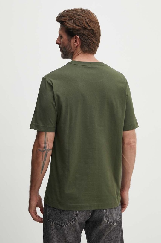 Odzież Marc O'Polo t-shirt bawełniany 426201251382 zielony
