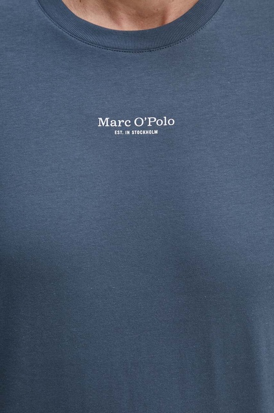 Marc O'Polo t-shirt bawełniany niebieski 426201251382