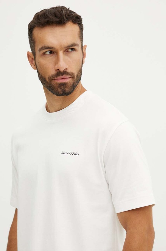 Odzież Marc O'Polo t-shirt bawełniany 426208351478 beżowy