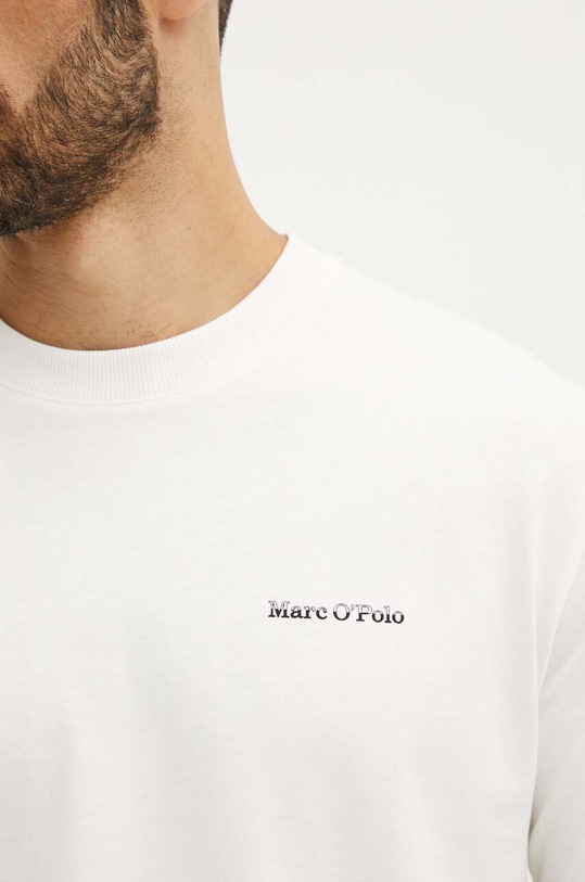 Marc O'Polo t-shirt bawełniany beżowy 426208351478