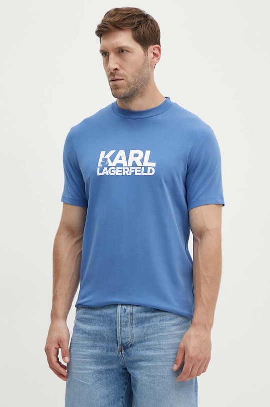 Tričko Karl Lagerfeld modrá 543235.755087