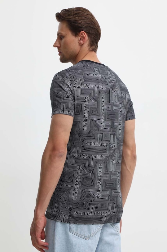 Oblečení Bavlněné tričko Karl Lagerfeld 543224.755084 černá