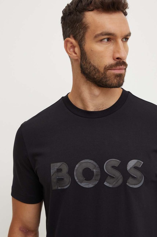 Îmbrăcăminte Boss Green tricou 50519365 negru