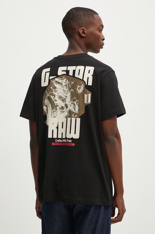 Bavlnené tričko G-Star čierna D24690.C336
