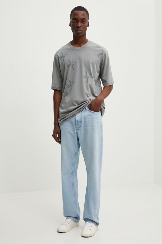 G-Star Raw tricou din bumbac D24692.C334 gri AW24