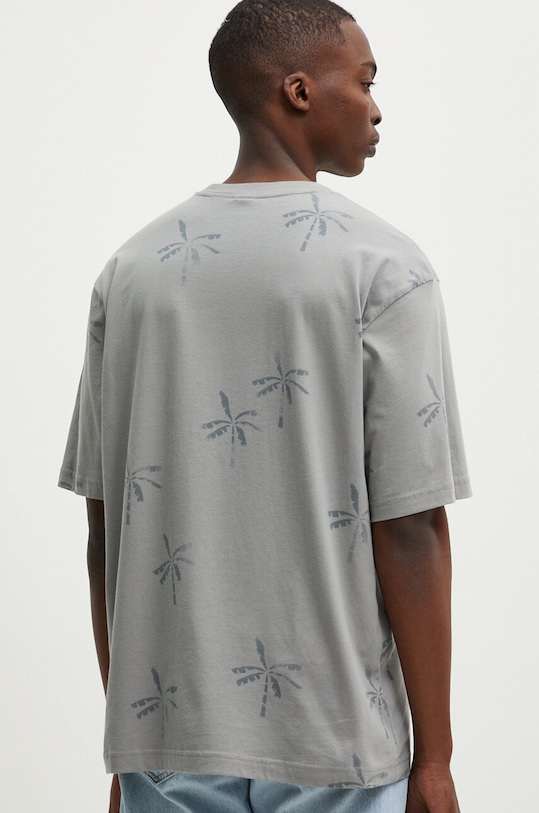 Oblečení Bavlněné tričko G-Star D24692.C334 šedá