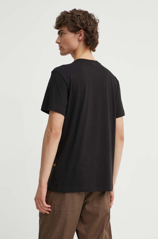 Îmbrăcăminte G-Star tricou din bumbac D24681.336 negru