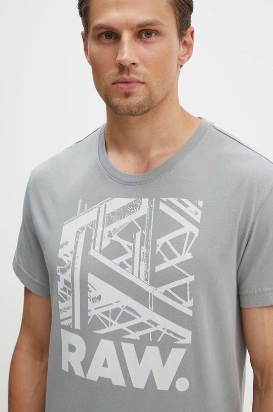 Bavlnené tričko G-Star sivá D24685.C506