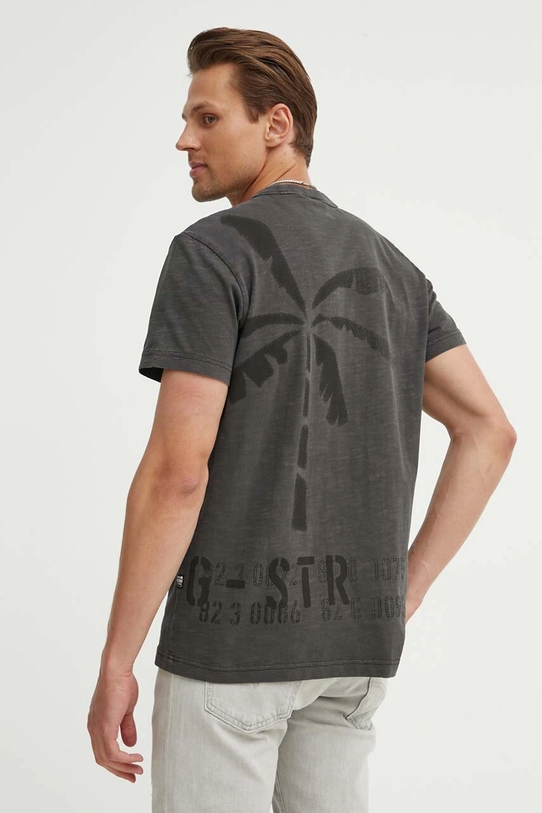 G-Star Raw t-shirt bawełniany bawełna czarny D24688.B256