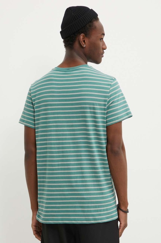 Odzież G-Star t-shirt bawełniany D24941.C339 zielony