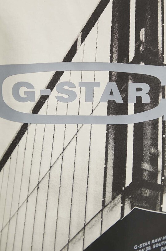 G-Star tricou din bumbac D24683.C372 albastru