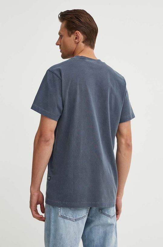 Odzież G-Star t-shirt bawełniany D25737.C756 granatowy