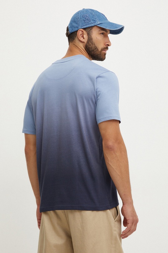 BOSS Orange t-shirt bawełniany 50519187 niebieski AW24