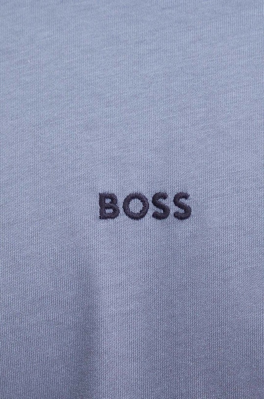 BOSS Orange t-shirt bawełniany niebieski 50519187