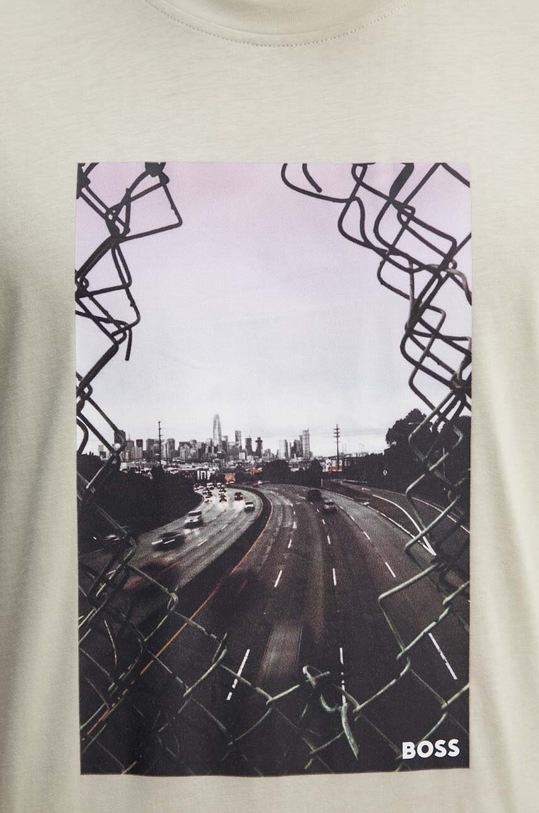 Boss Orange tricou din bumbac 50522638 bej