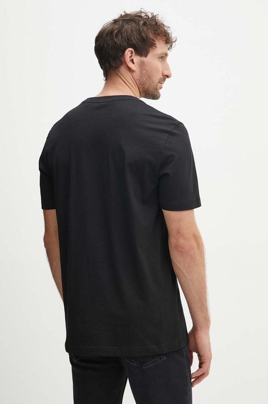 Bavlněné tričko Boss Orange 50522640 černá